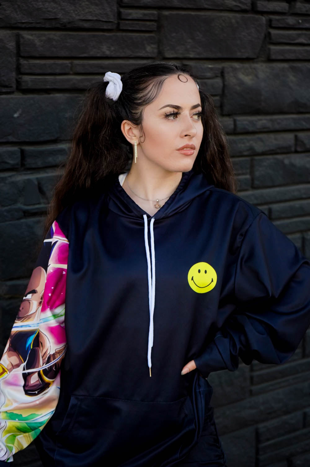 UUB DBZ Sleeve Polyester Hoodie (Out Of Stock)