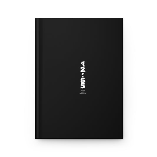 12:55 Manifestation Journal - Inspirational Goal Writing Notebook (Hardcover)(inspired by Death-note)