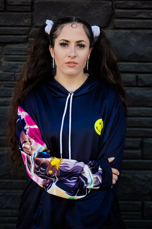 UUB DBZ Sleeve Polyester Hoodie (Out Of Stock)